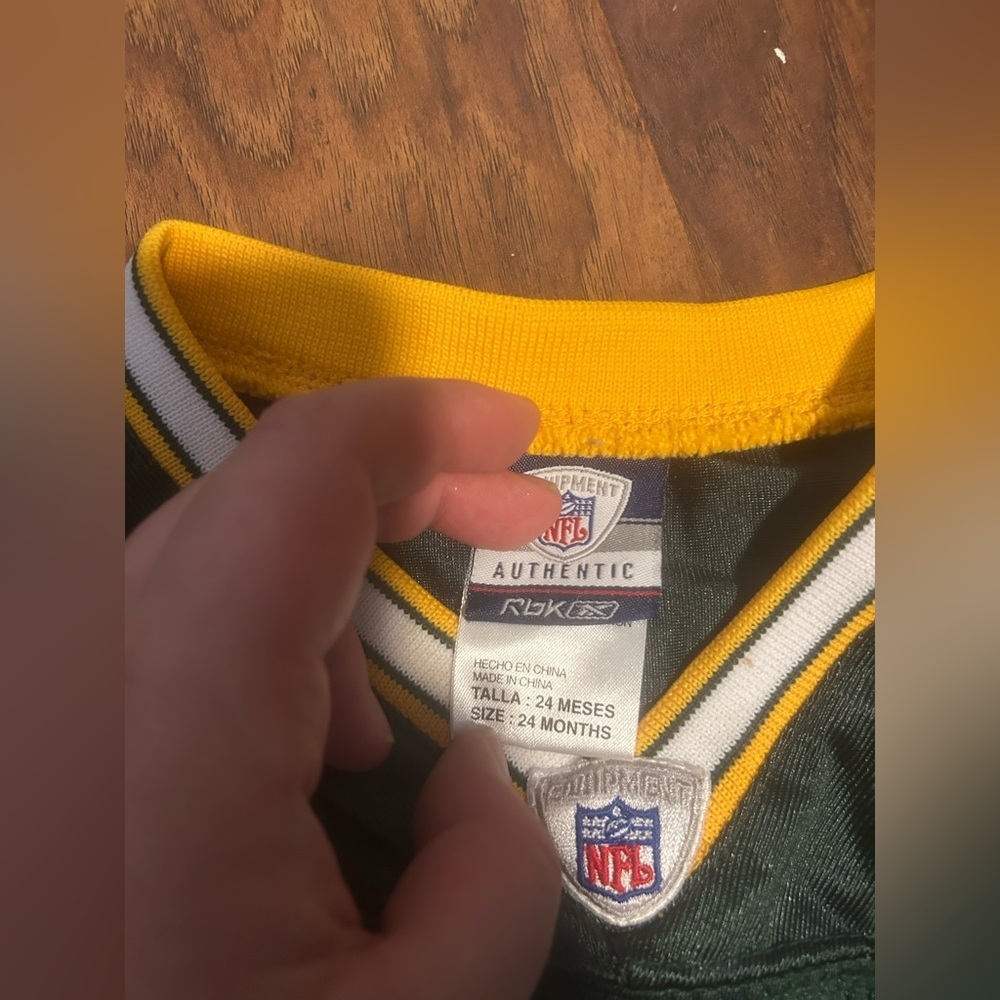 Reebok nfl toddlers greenbay fayre one piece jersey - Picture 5 of 5